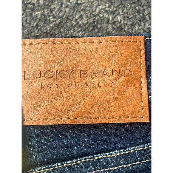 NWT Lucky Brand Womens Stevie Two Way Stretch Blue High Rise Flare Jeans US Sz 8 - Picture 12 of 16
